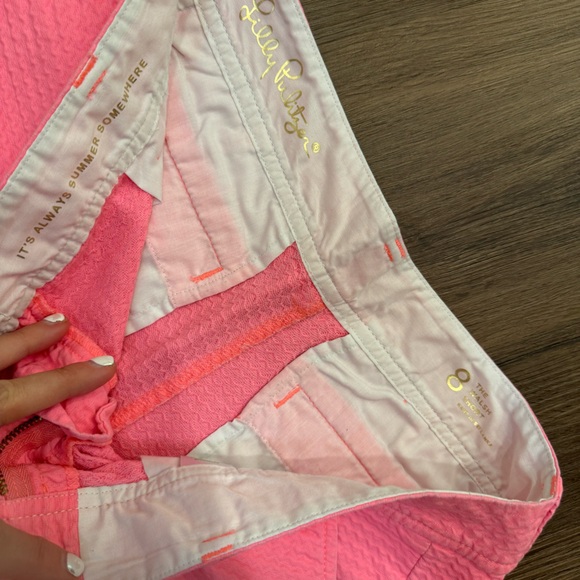 Lily Pulitzer pink shorts - Picture 2 of 3